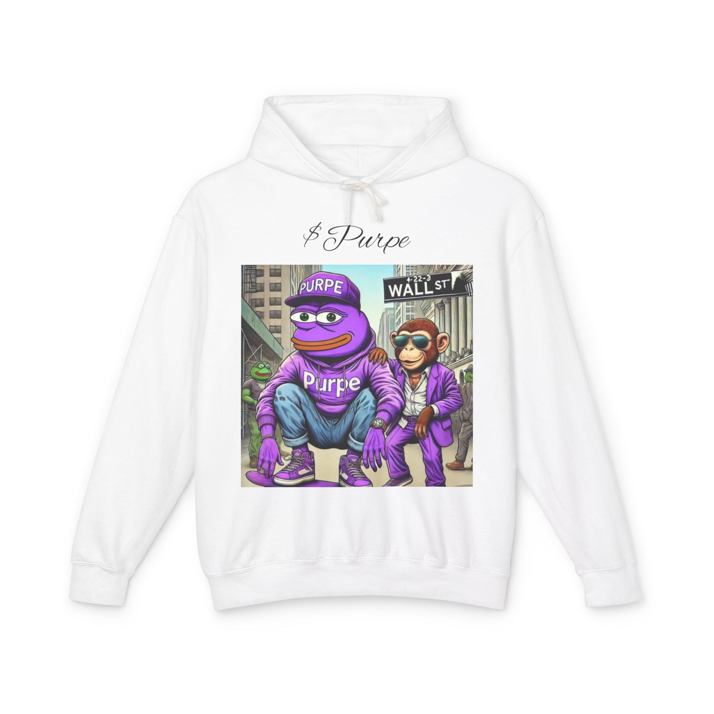 WSB Purpe Lightweight Hooded Sweatshirt