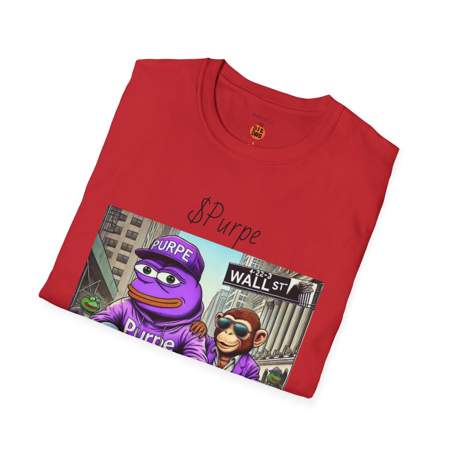 Wall Street Bets Purpe Softstyle T-Shirt