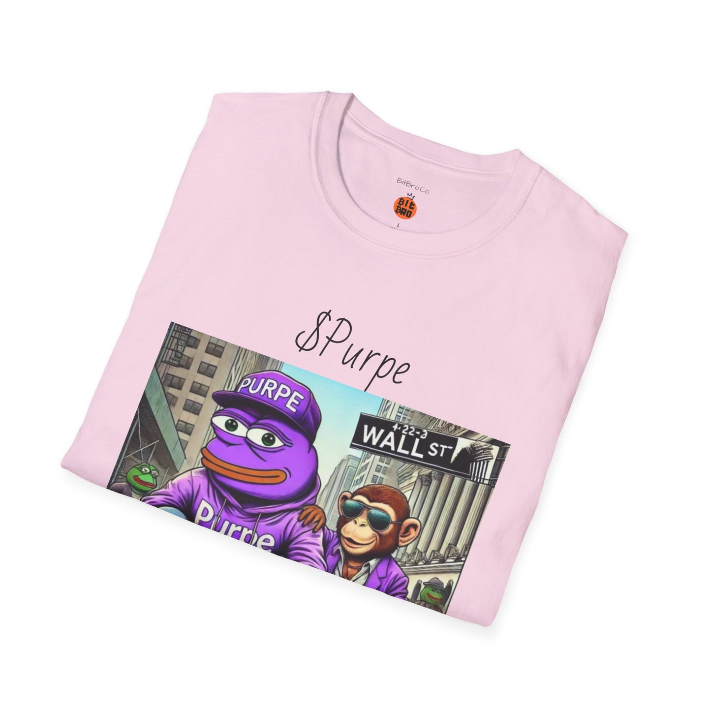 Wall Street Bets Purpe Softstyle T-Shirt