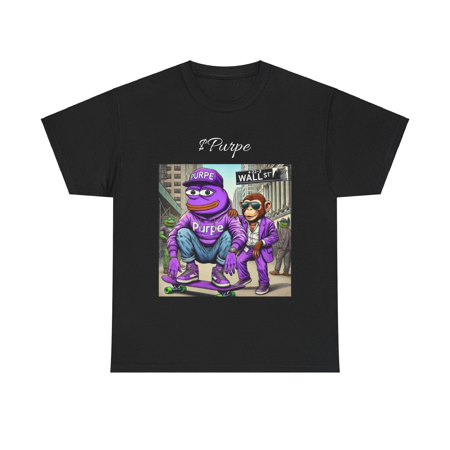 $Purpe Heavy Cotton Tee