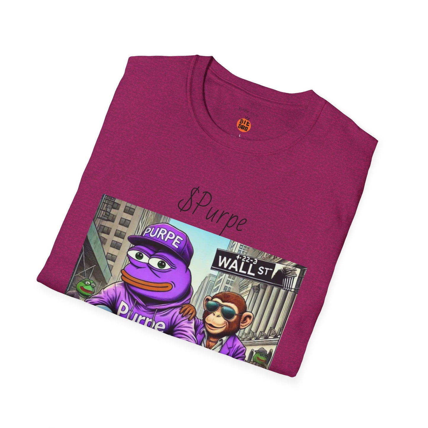 Wall Street Bets Purpe Softstyle T-Shirt