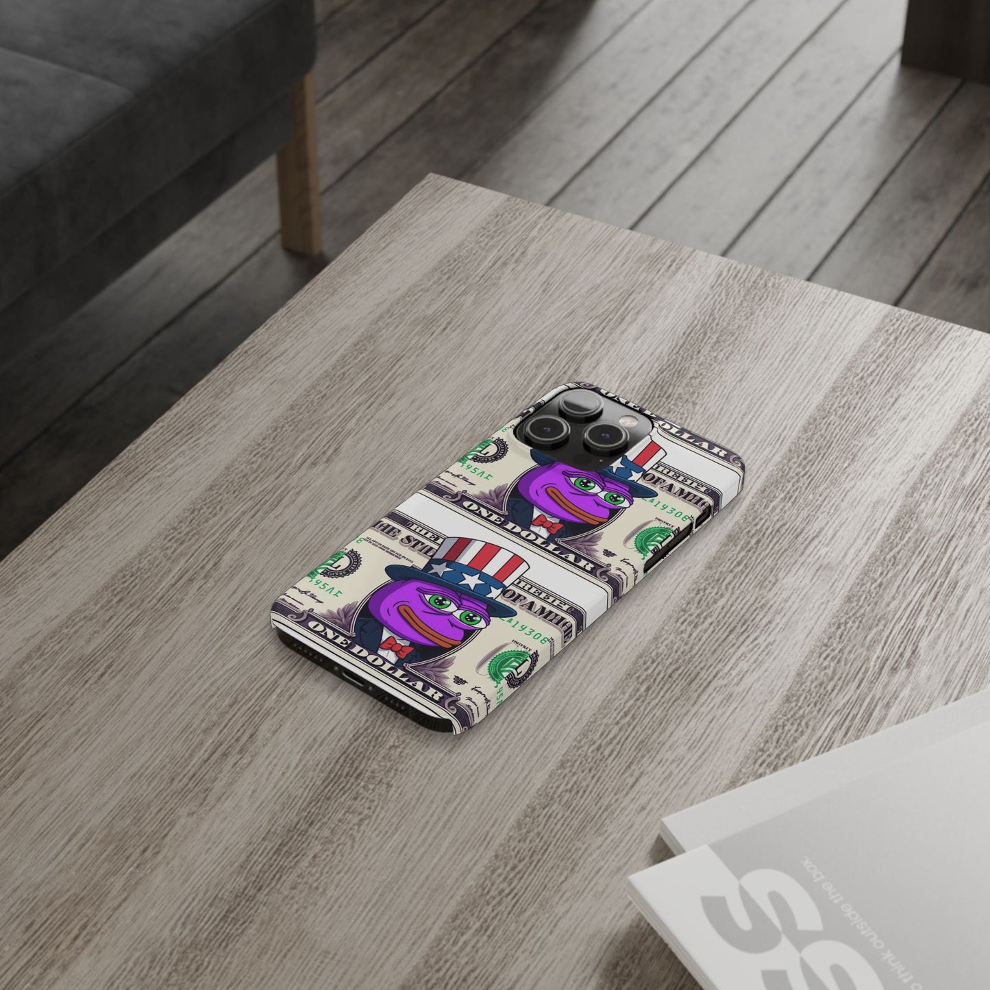 Purple Pepe Dolla Slim Phone Case