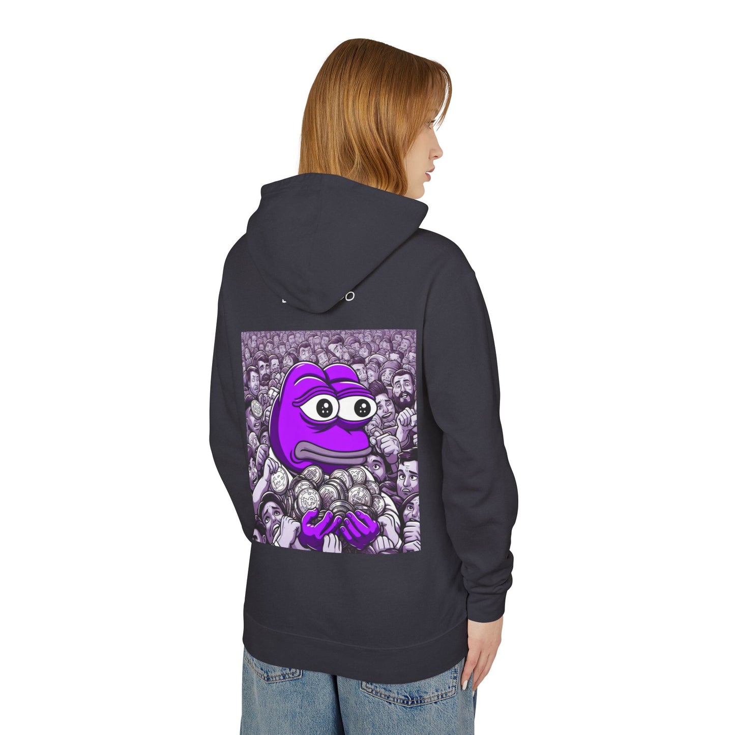 WSB Purpe Lightweight Hooded Sweatshirt