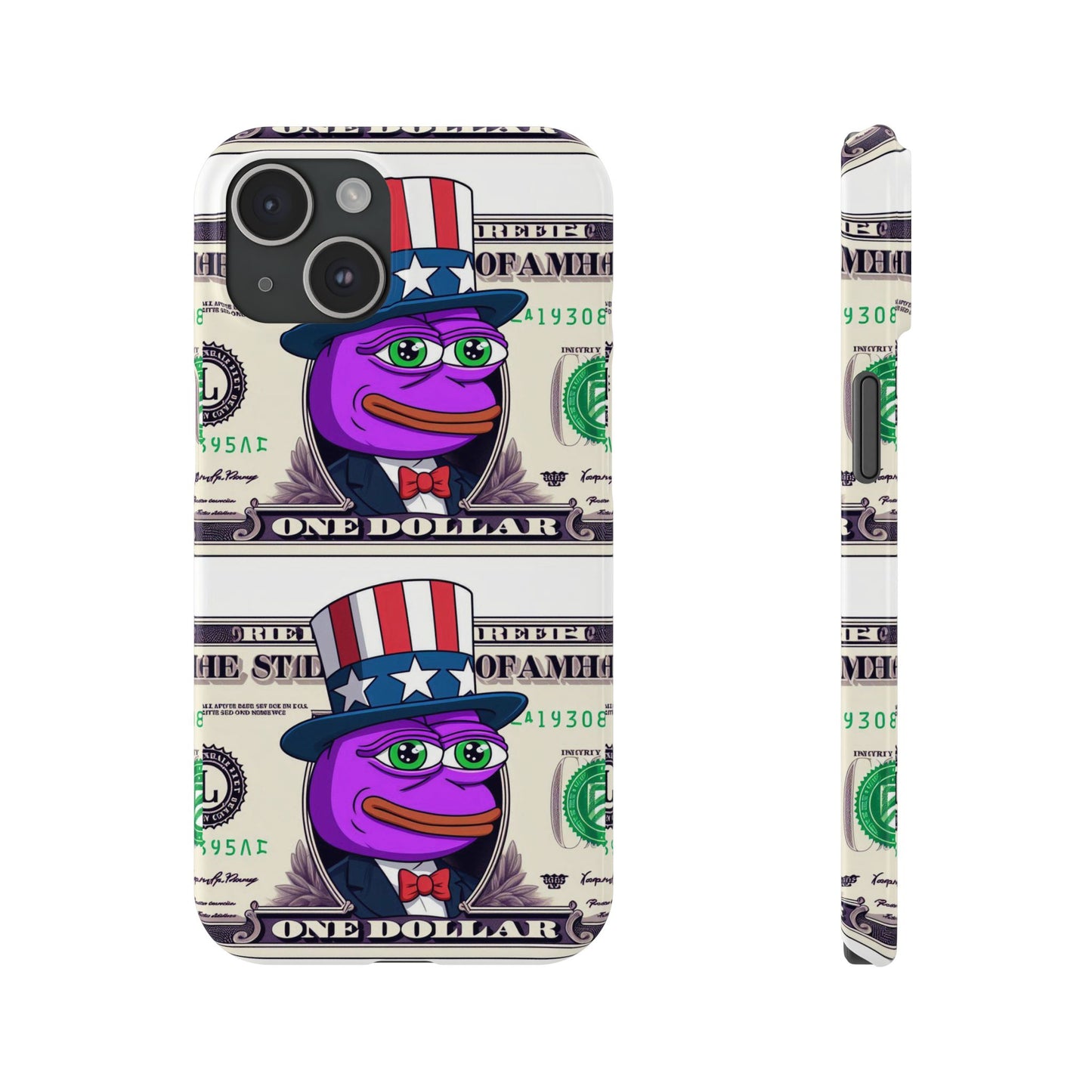 Purple Pepe Dolla Slim Phone Case