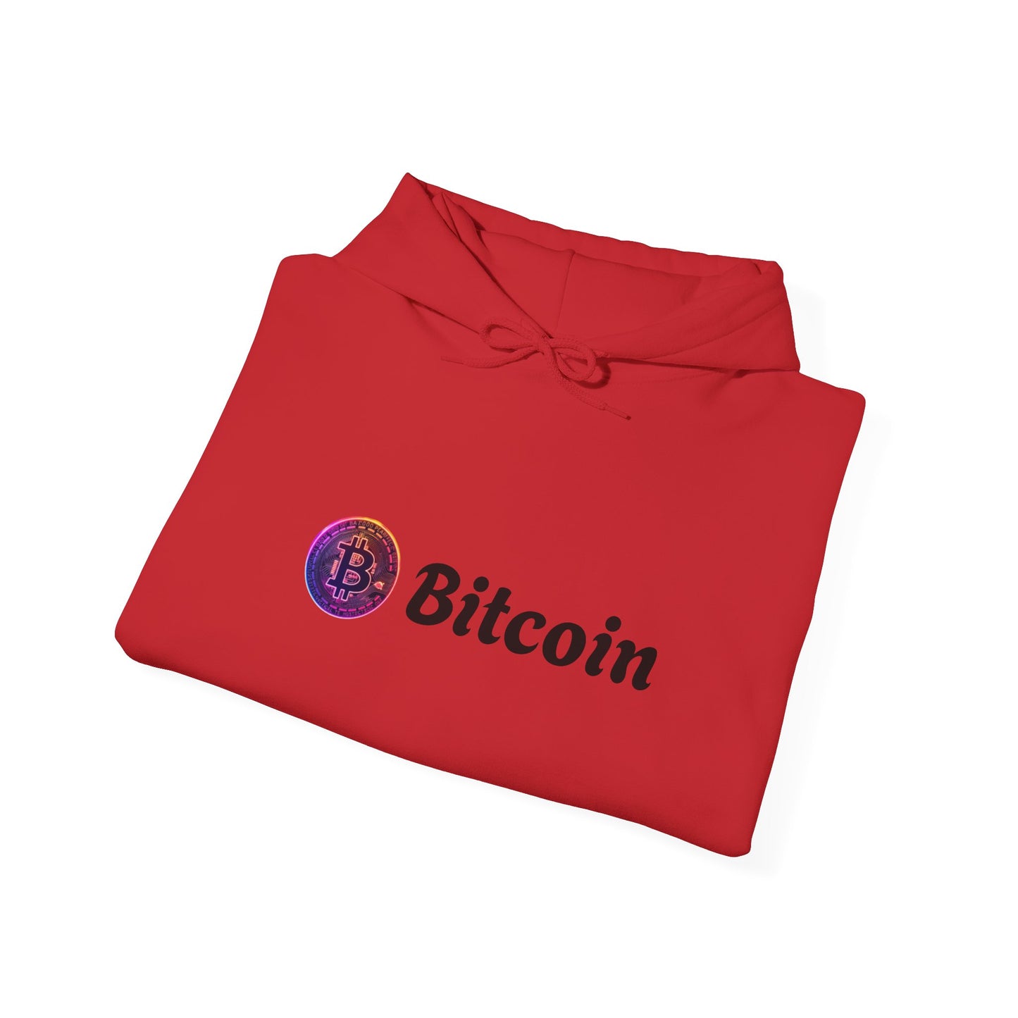 Neon Bitcoin Hooded Sweatshirt