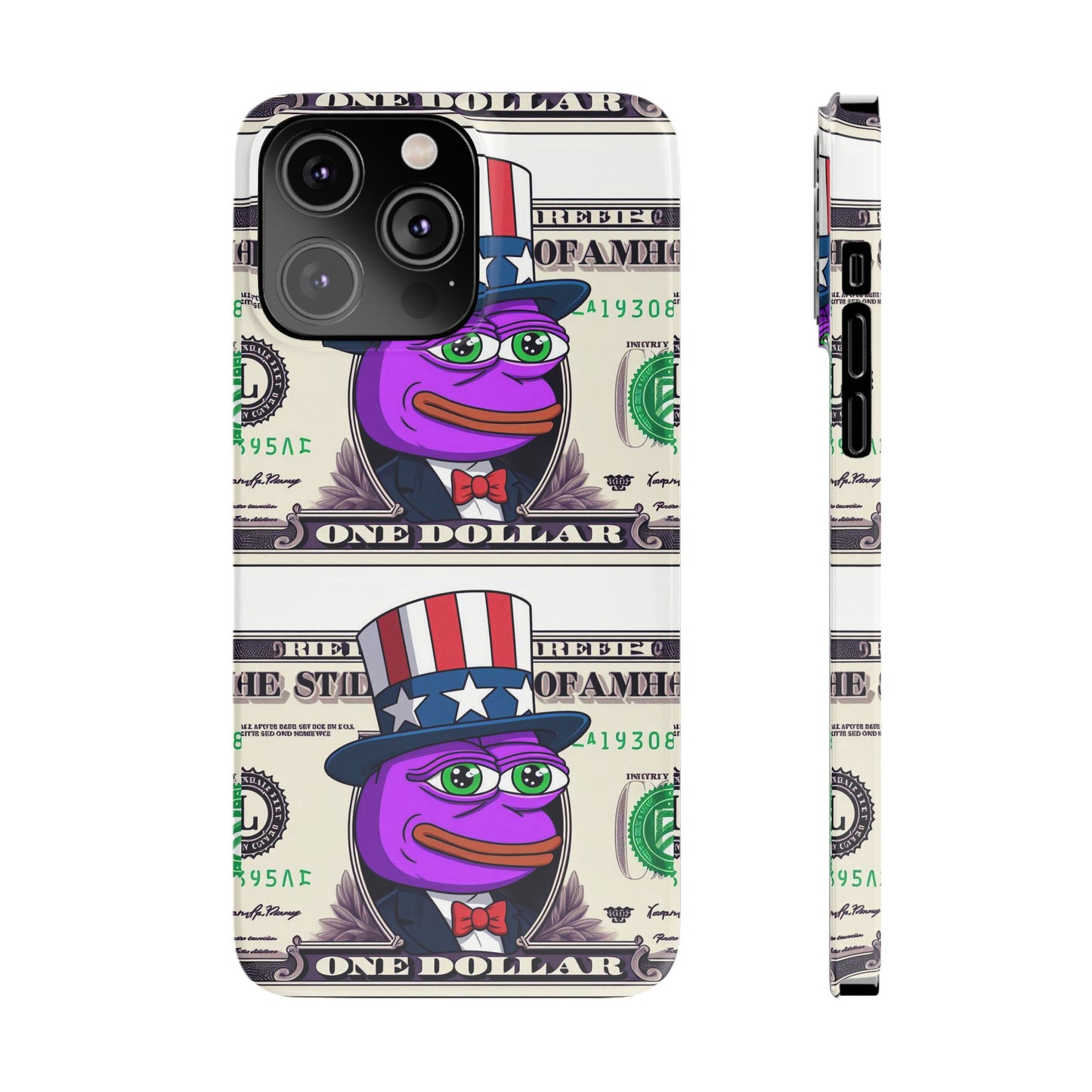 Purple Pepe Dolla Slim Phone Case