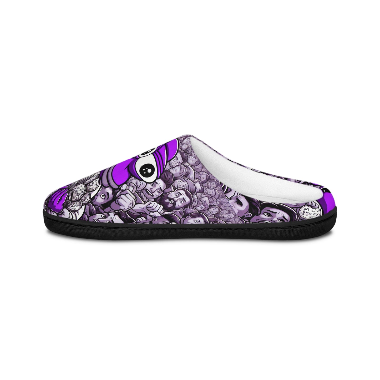 Purple Pepe Men's Indoor Slippers