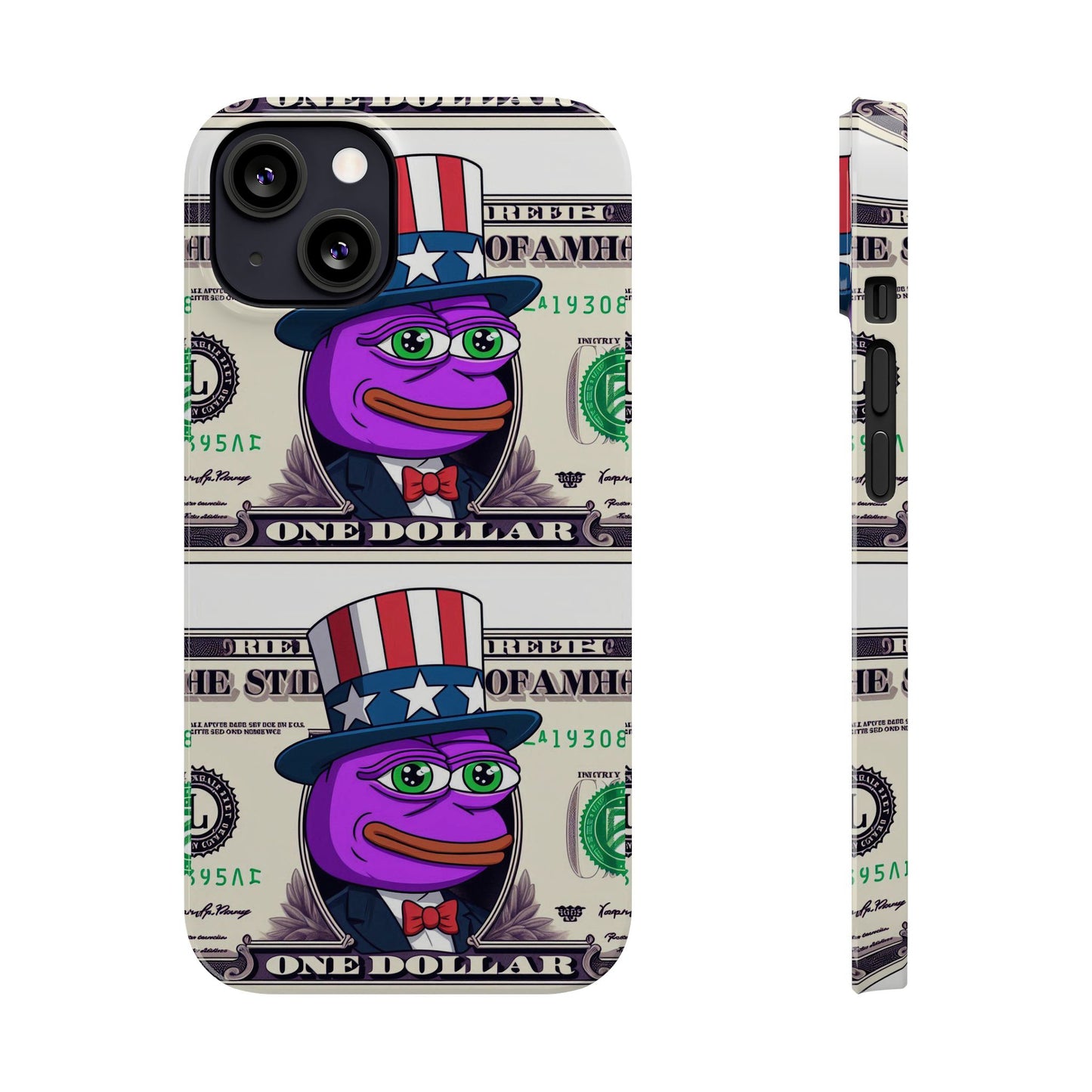 Purple Pepe Dolla Slim Phone Case