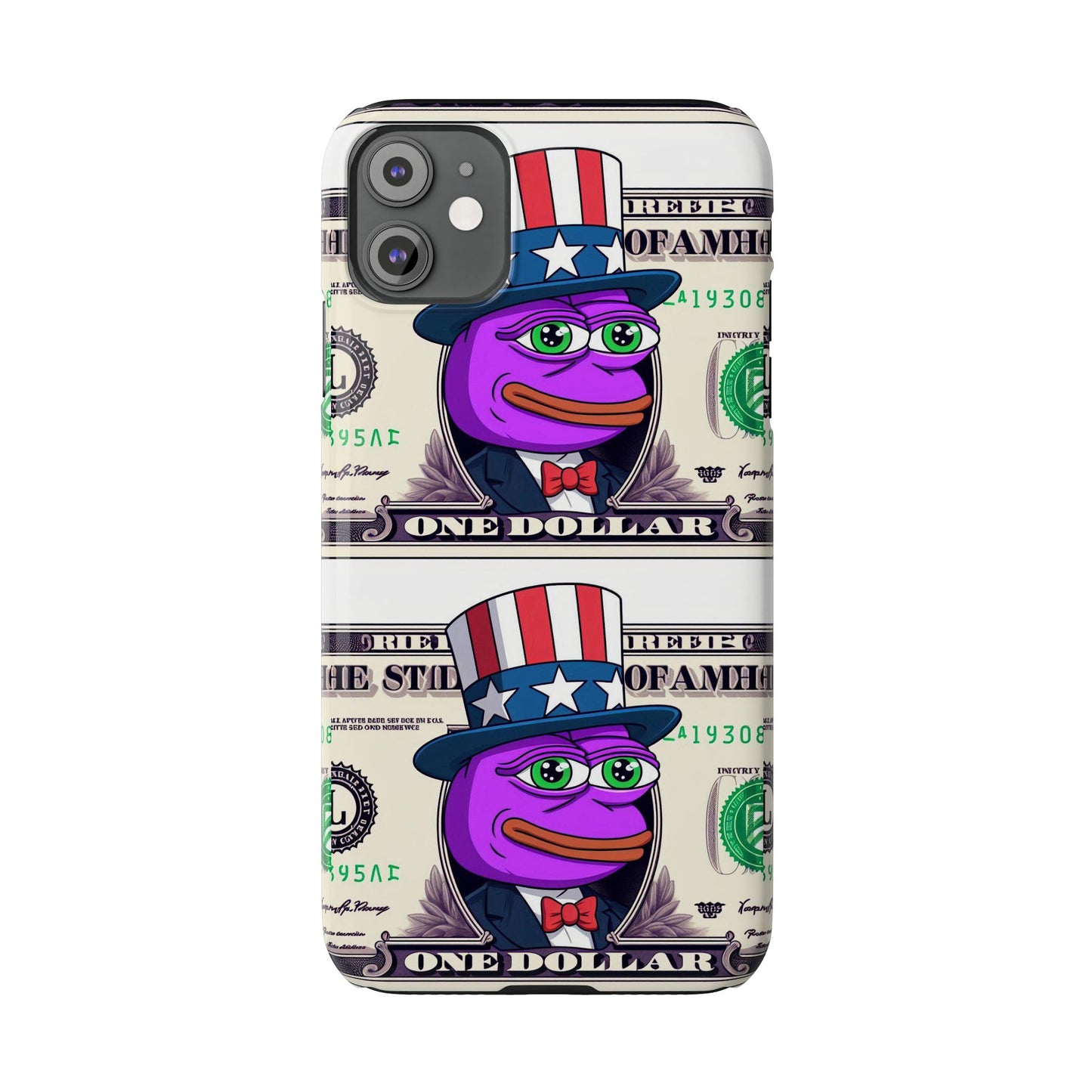 Purple Pepe Dolla Slim Phone Case