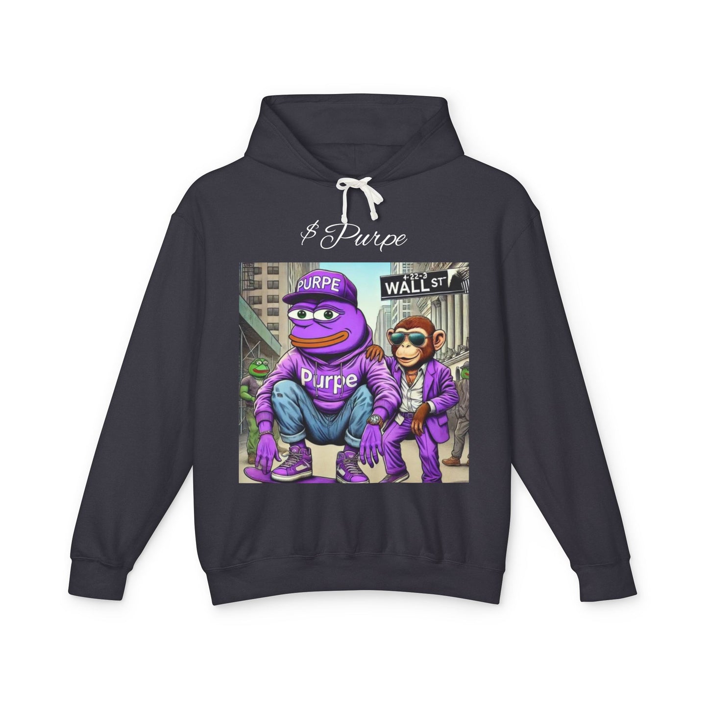 WSB Purpe Lightweight Hooded Sweatshirt