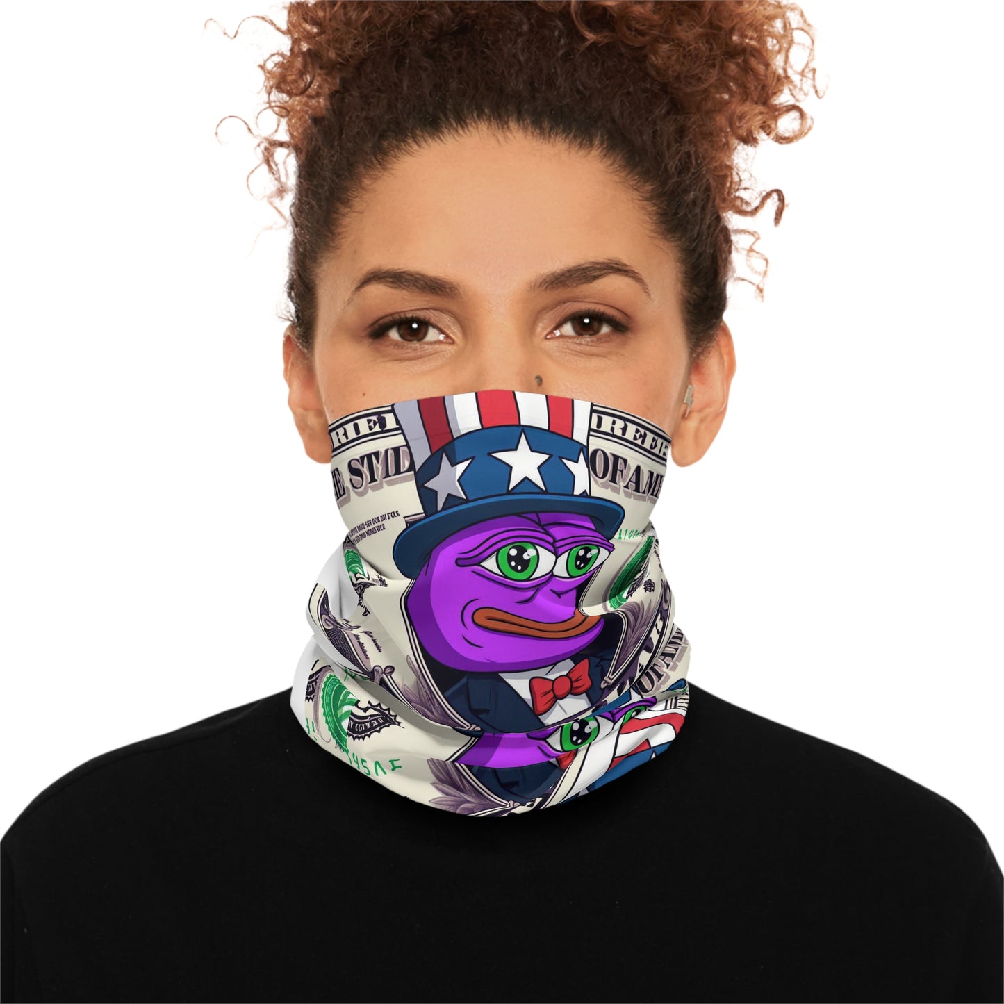 Purple Pepe Dolla Lightweight Neck Gaiter