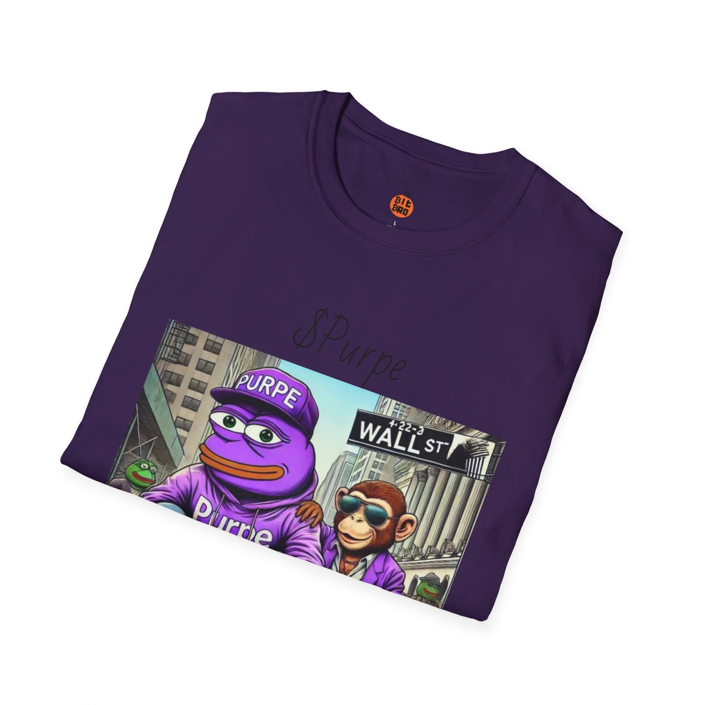 Wall Street Bets Purpe Softstyle T-Shirt