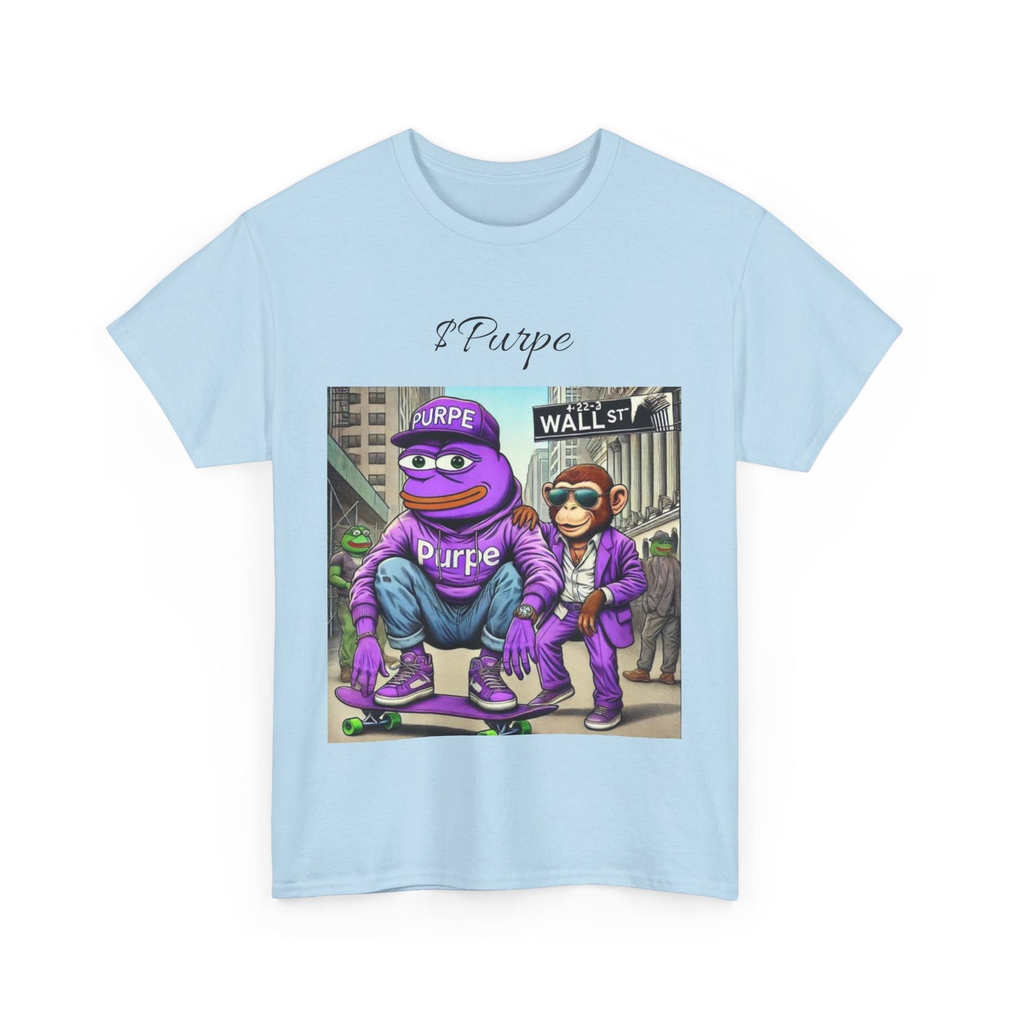 $Purpe Heavy Cotton Tee