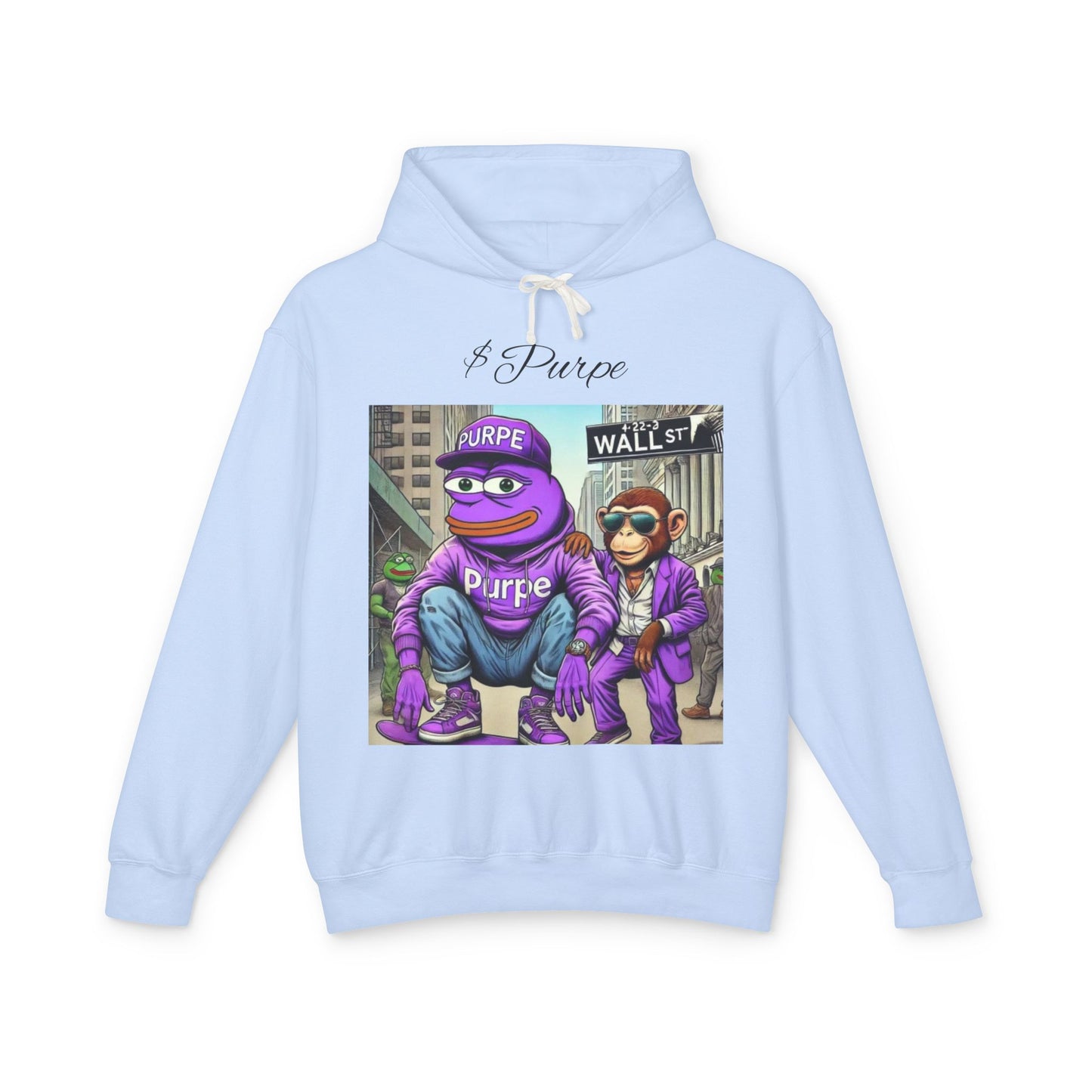 WSB Purpe Lightweight Hooded Sweatshirt