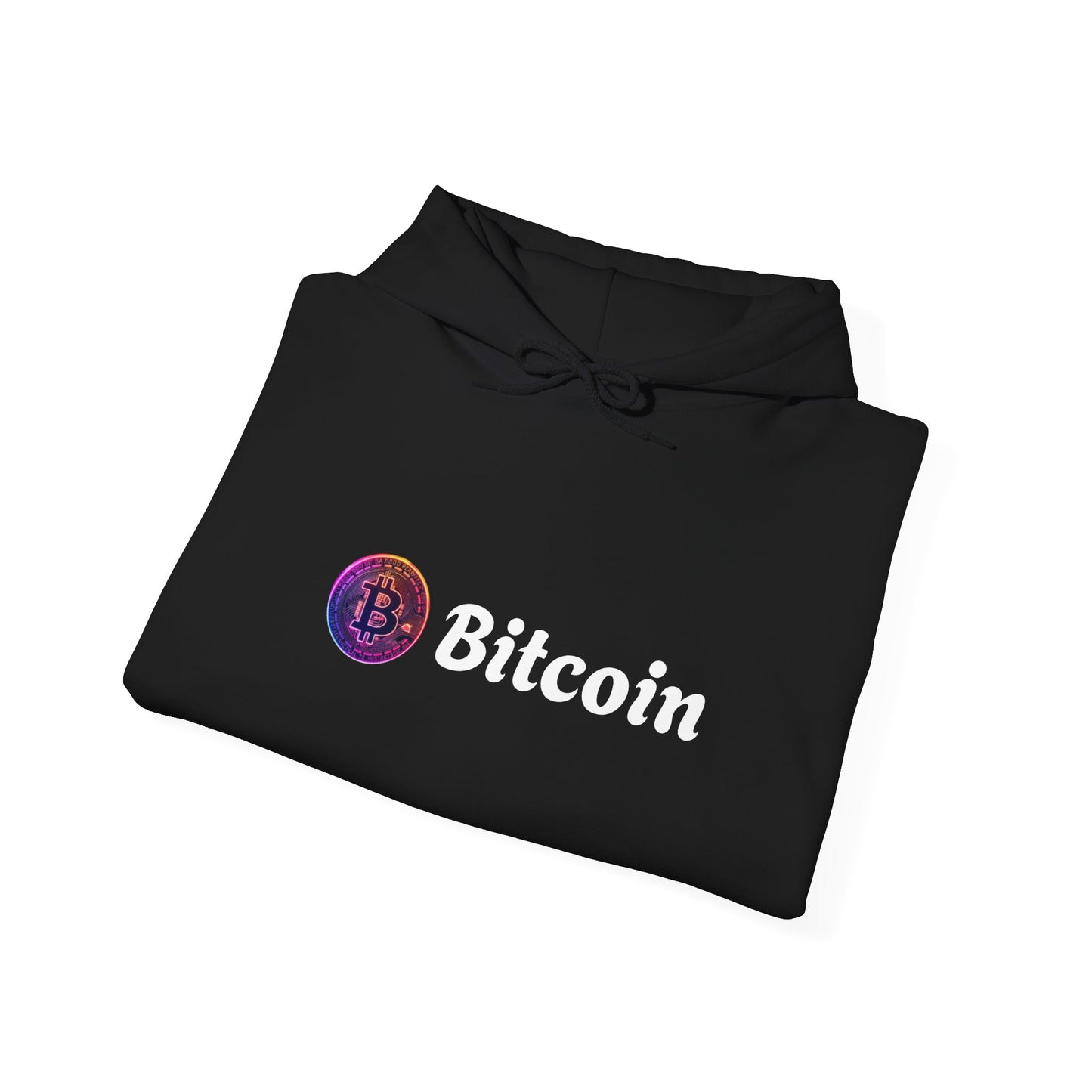 Neon Bitcoin Hooded Sweatshirt