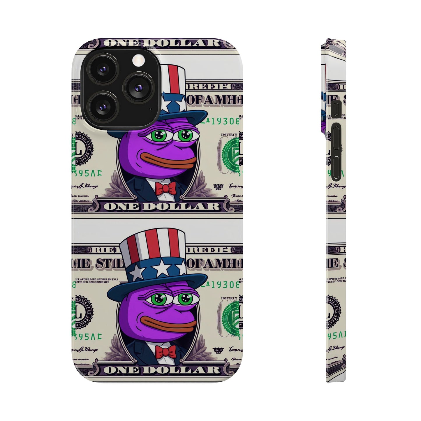 Purple Pepe Dolla Slim Phone Case