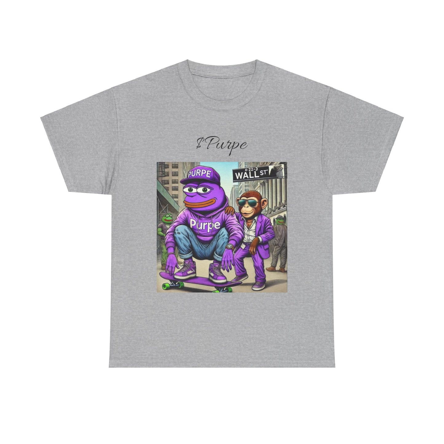 $Purpe Heavy Cotton Tee