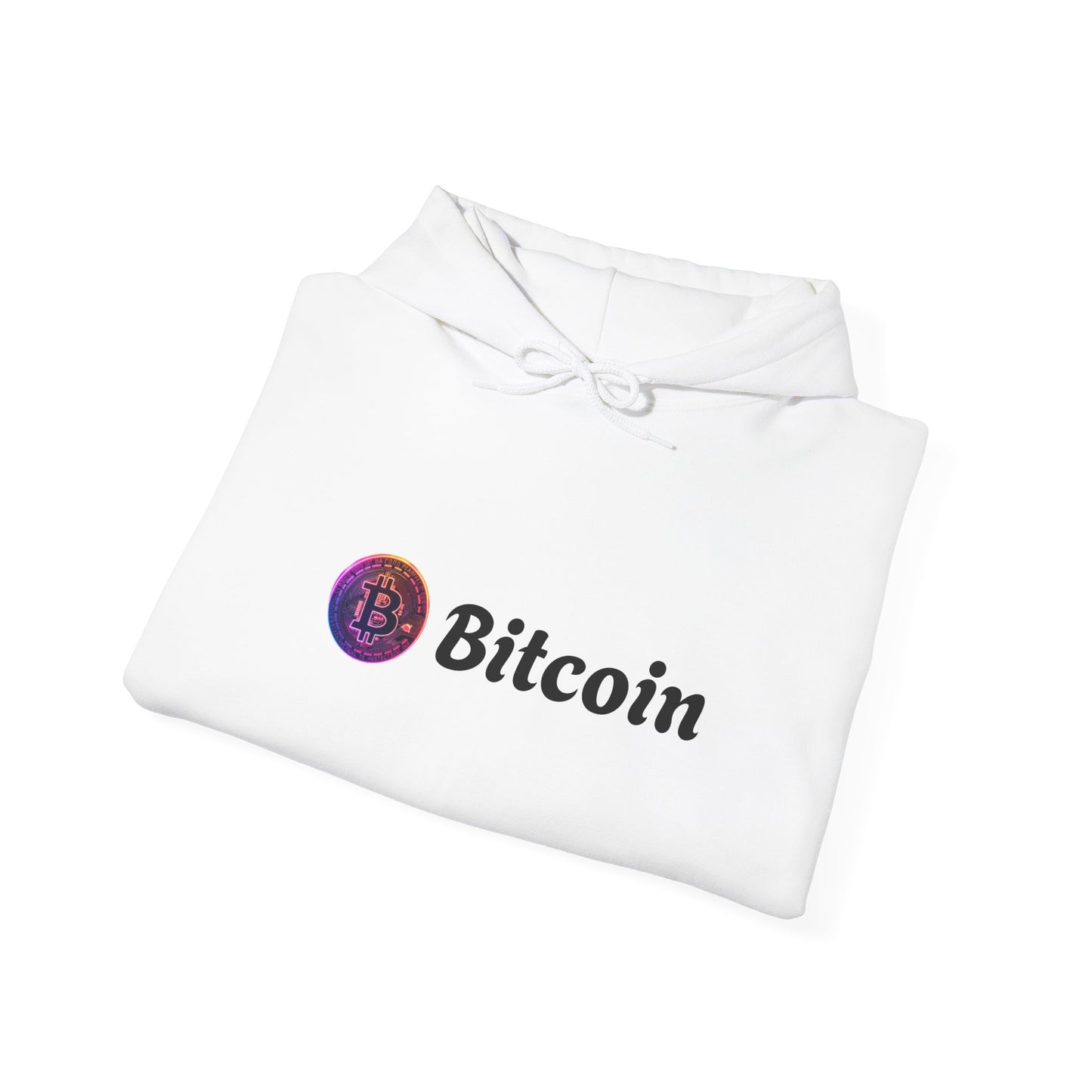 Neon Bitcoin Hooded Sweatshirt