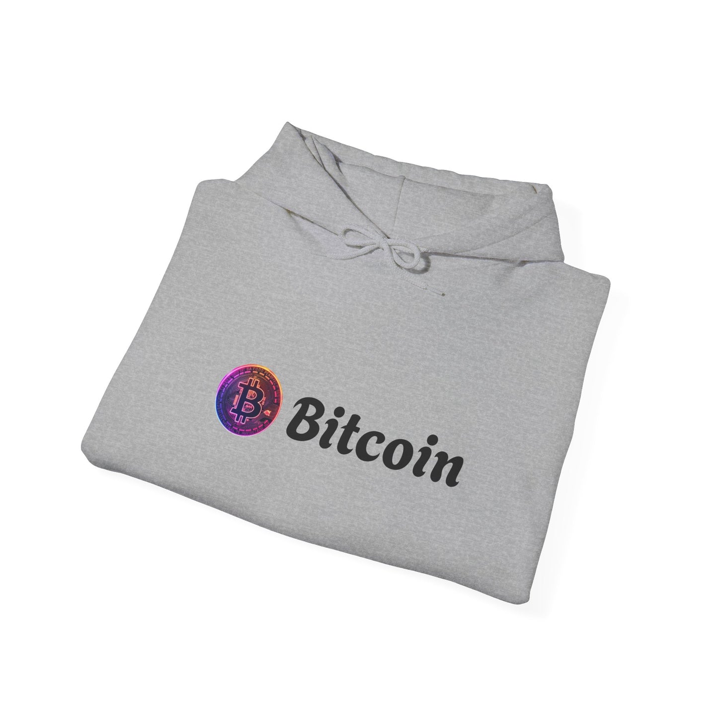 Neon Bitcoin Hooded Sweatshirt