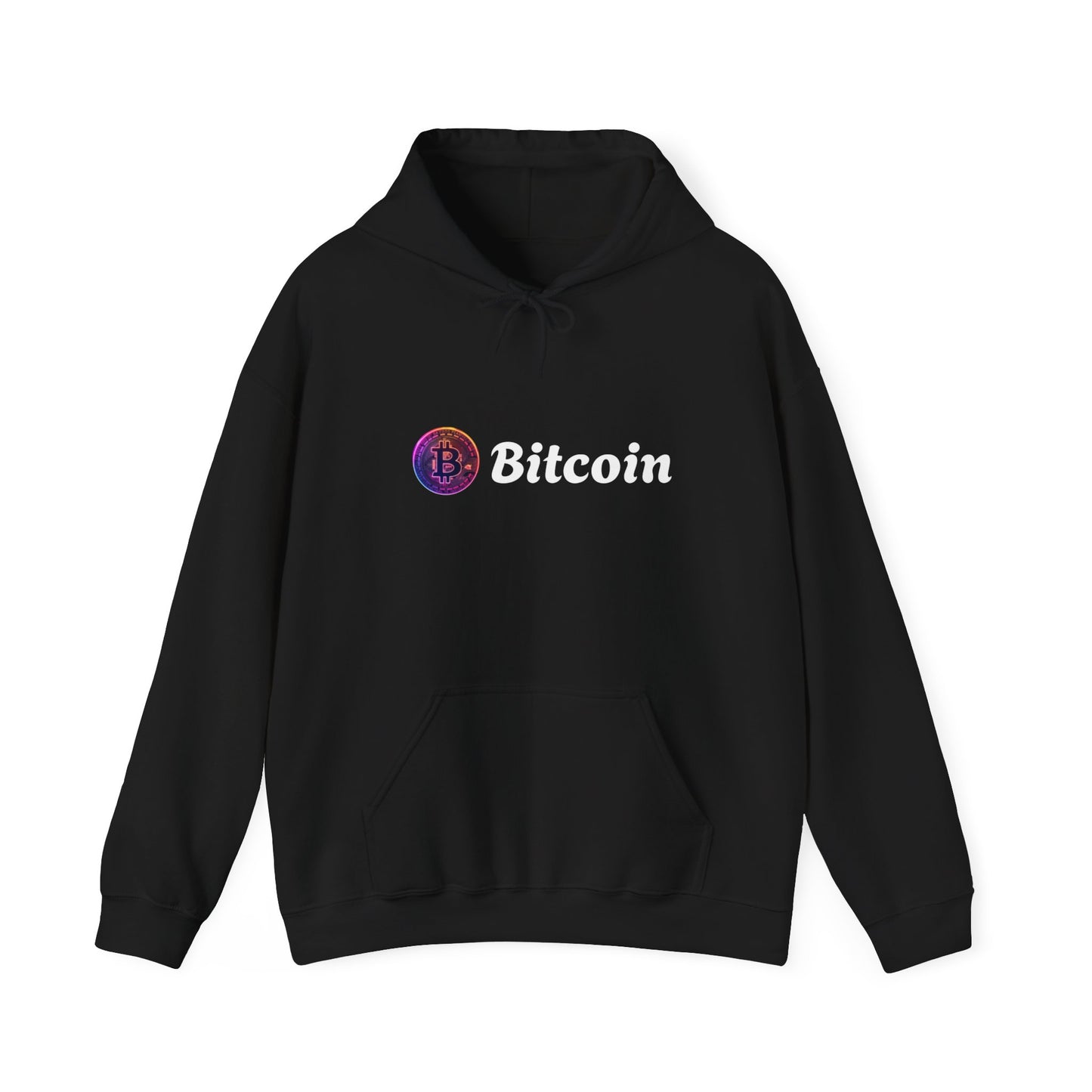 Neon Bitcoin Hooded Sweatshirt