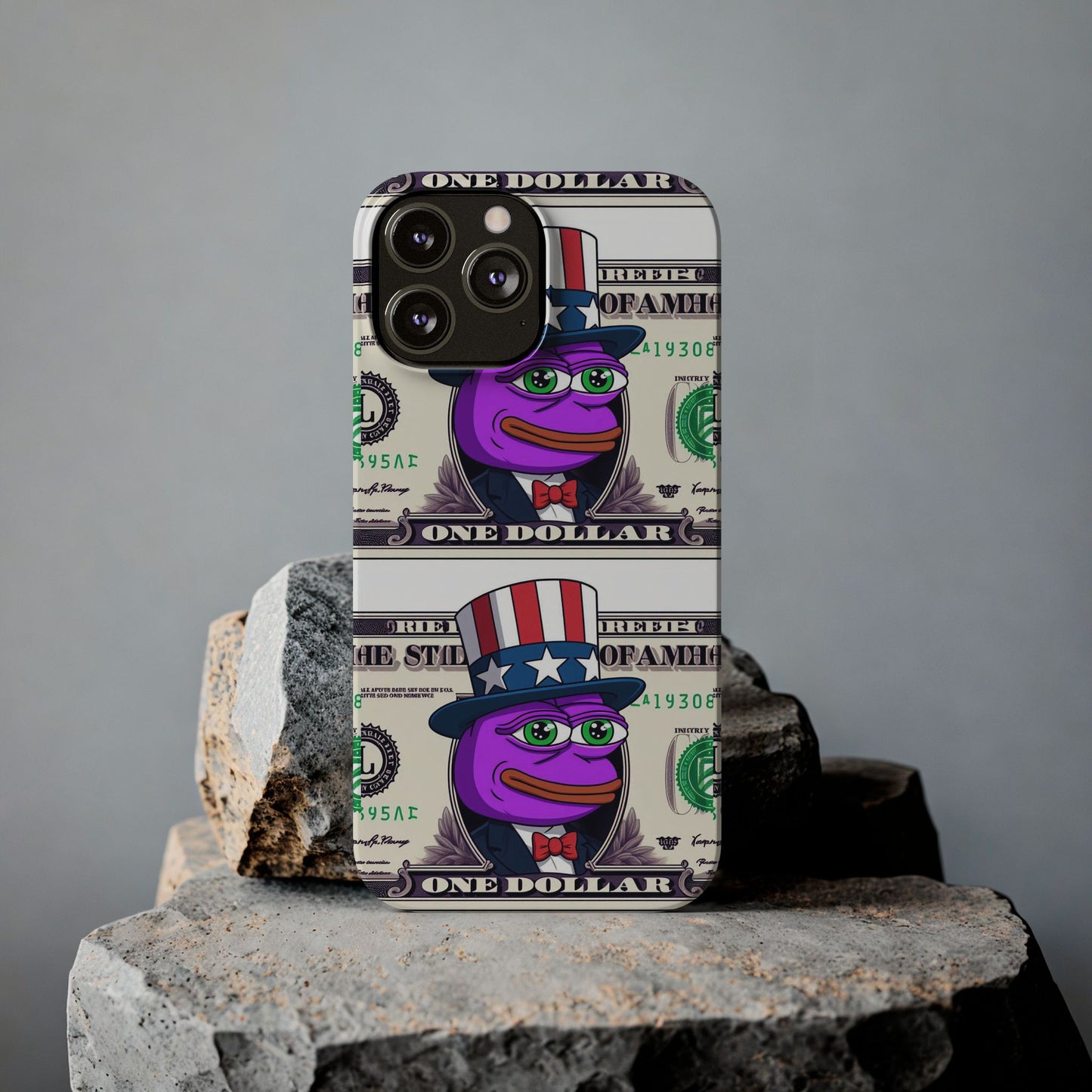 Purple Pepe Dolla Slim Phone Case