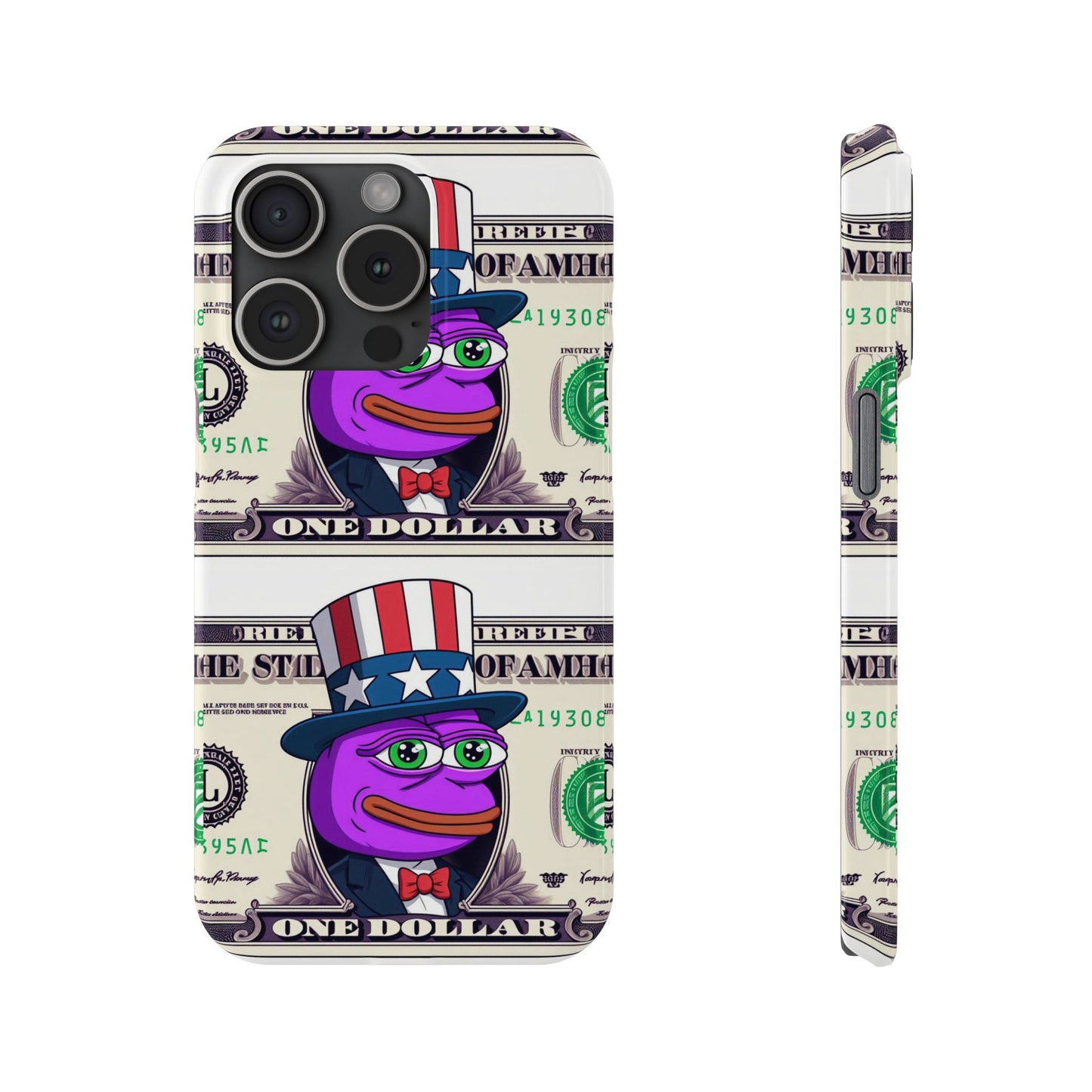 Purple Pepe Dolla Slim Phone Case