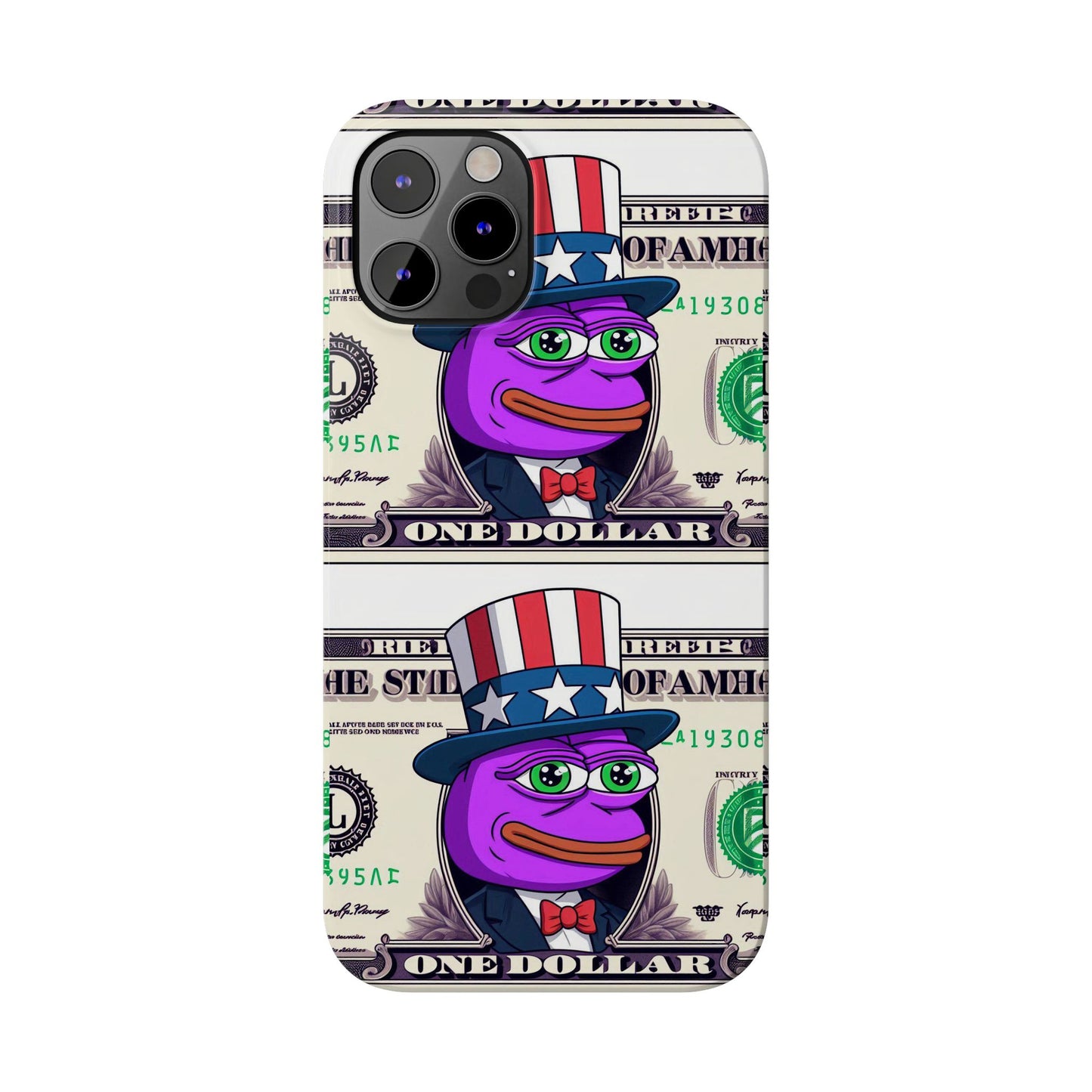 Purple Pepe Dolla Slim Phone Case