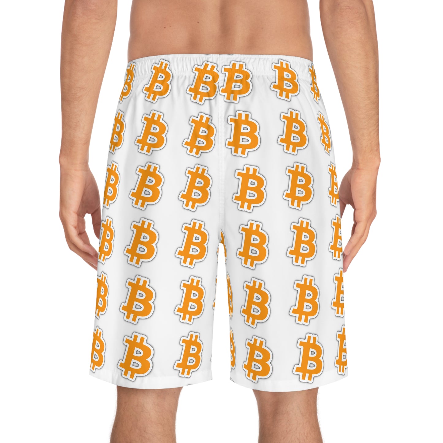 BitCoin B Men's Board Shorts