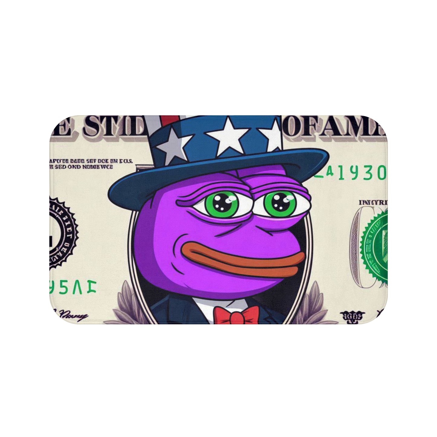 Purple Pepe Bath Mat