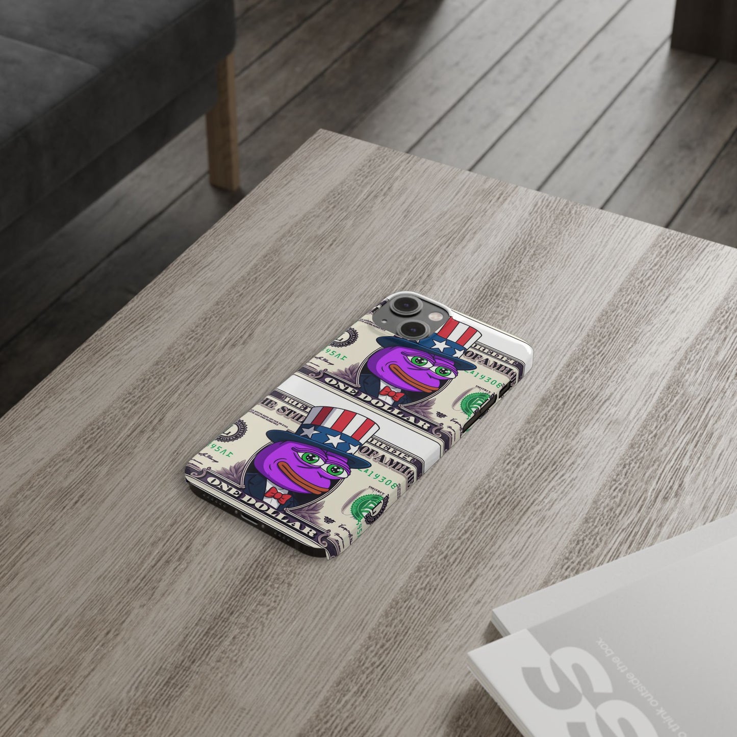 Purple Pepe Dolla Slim Phone Case