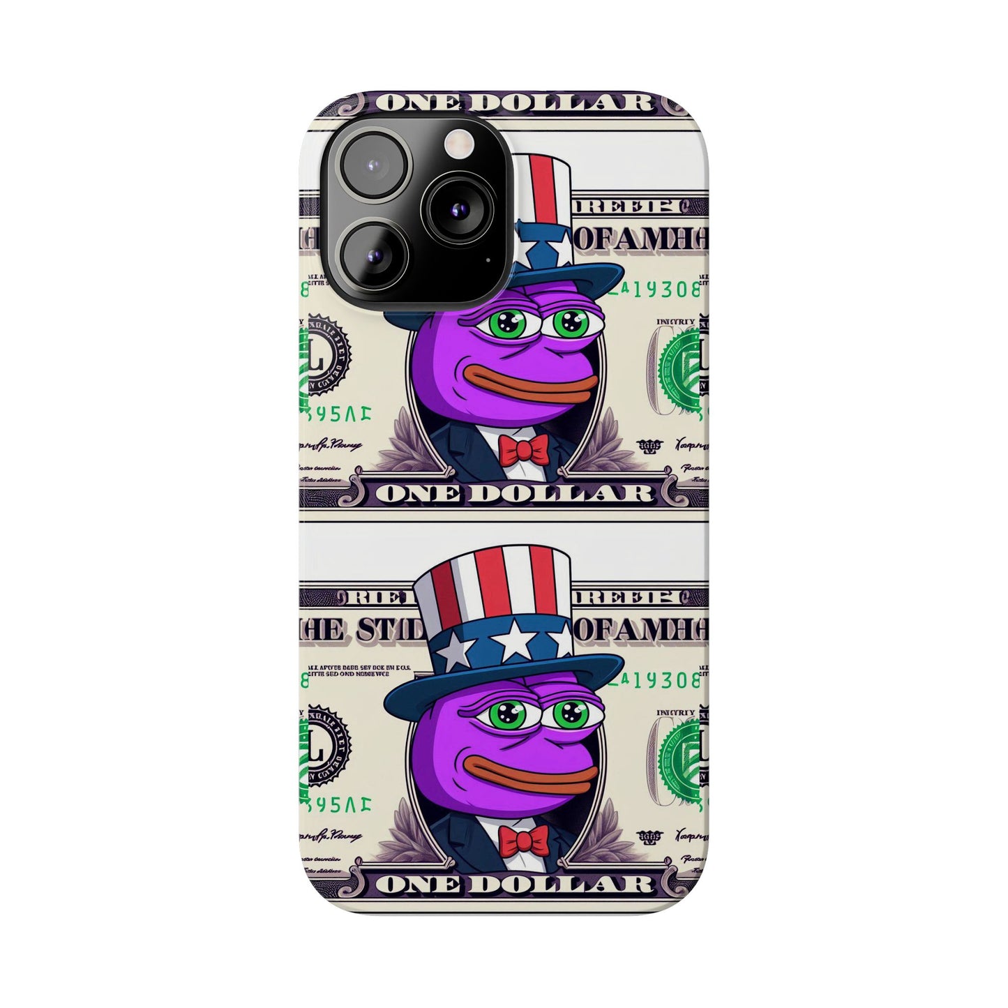 Purple Pepe Dolla Slim Phone Case