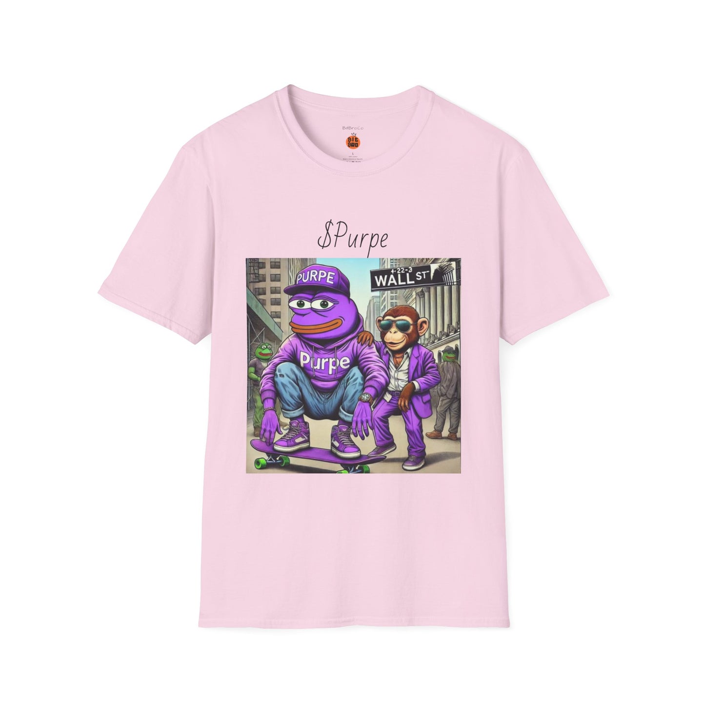 Wall Street Bets Purpe Softstyle T-Shirt