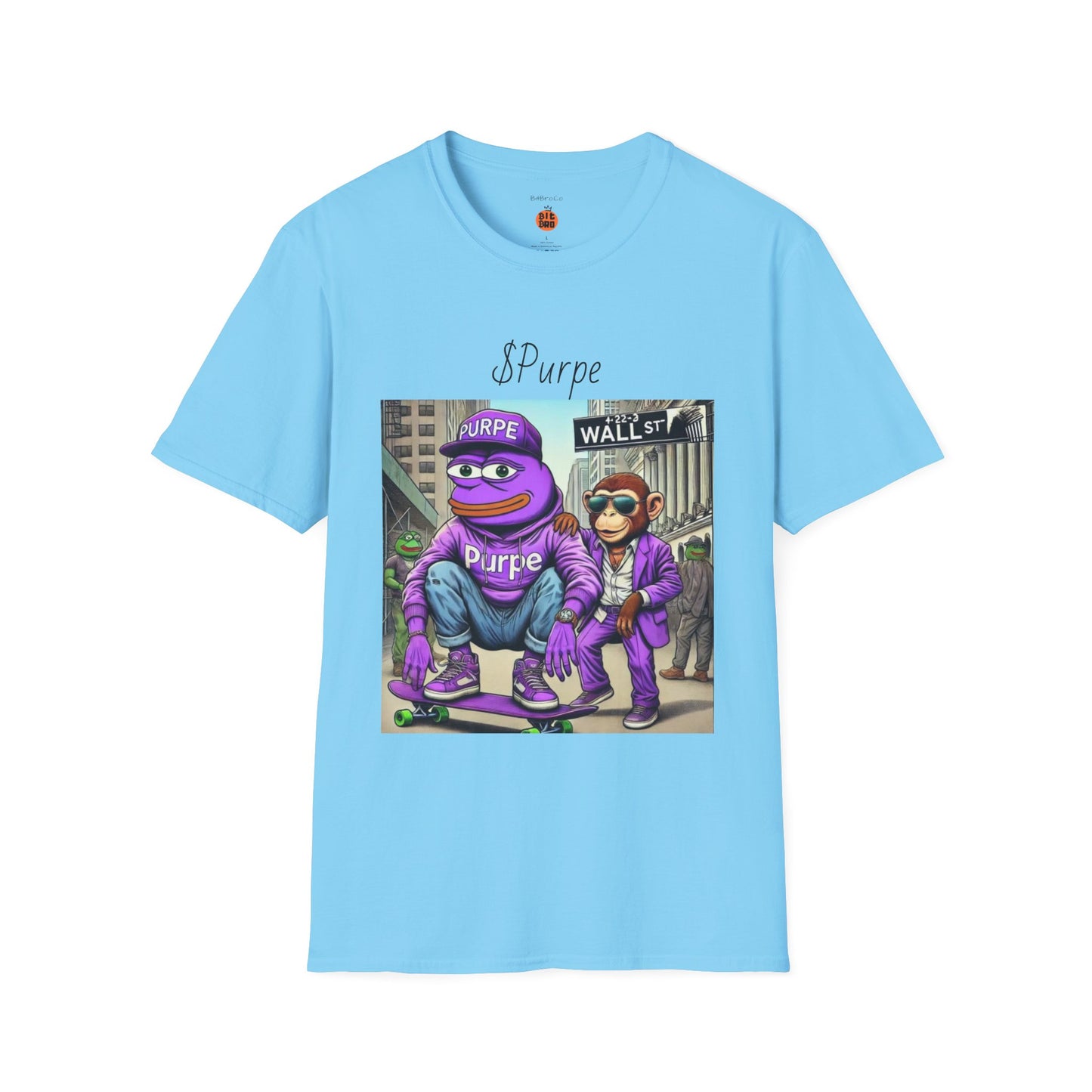 Wall Street Bets Purpe Softstyle T-Shirt