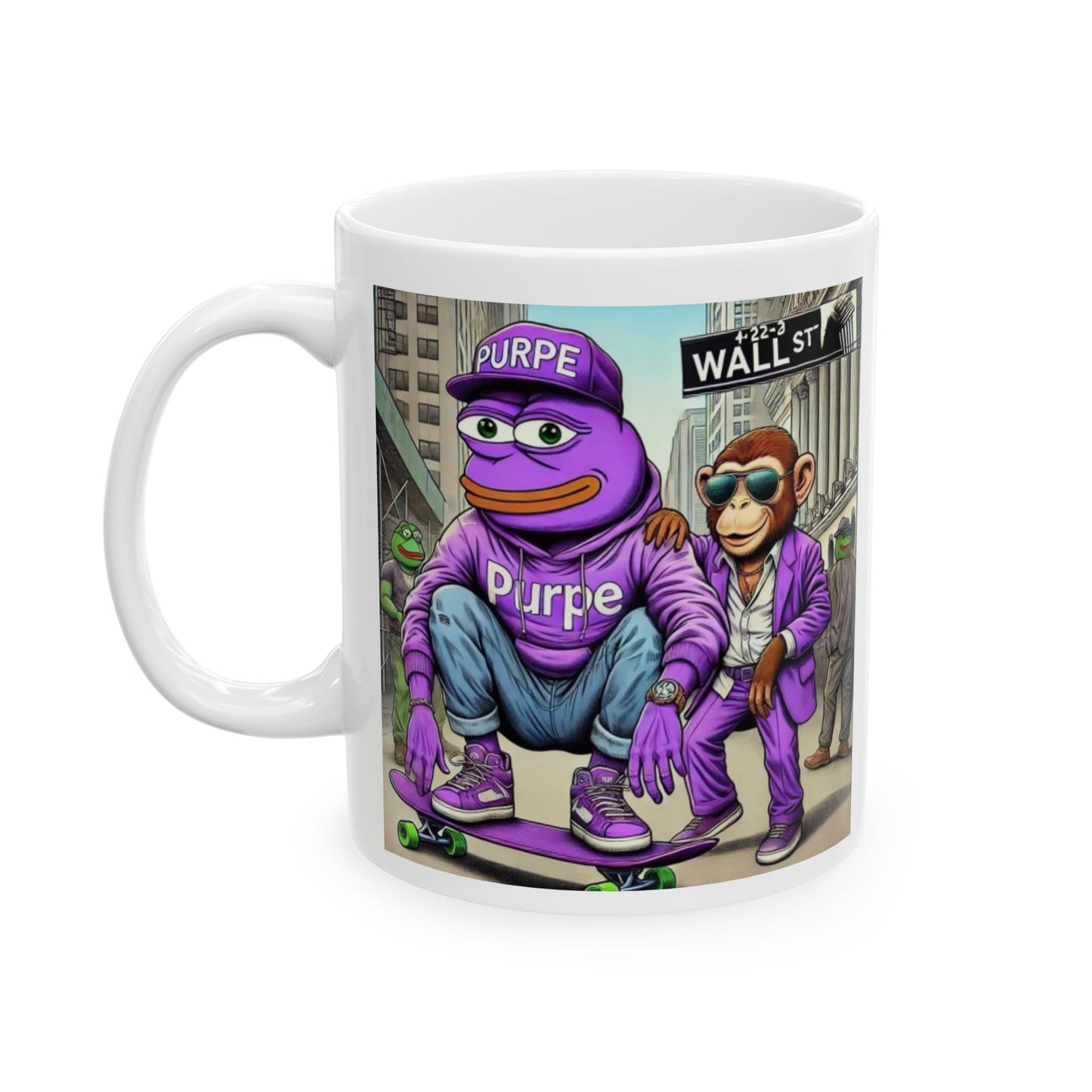 $Purpe WSB/Forbes Ceramic Mug, (11oz, 15oz)