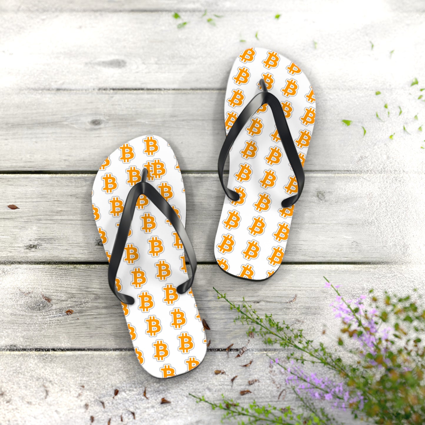 BItcoin B Flip Flops