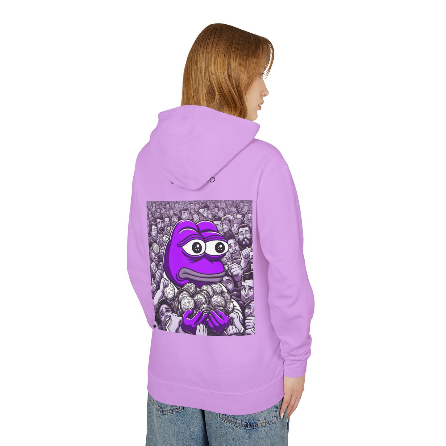 WSB Purpe Lightweight Hooded Sweatshirt