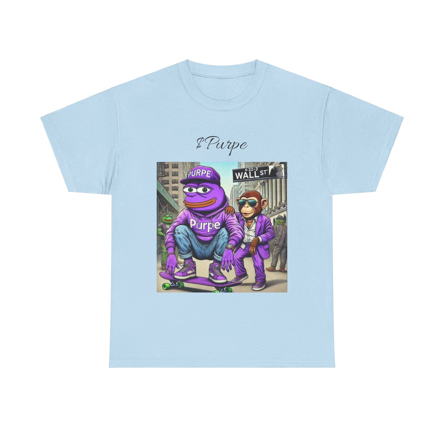 $Purpe Heavy Cotton Tee