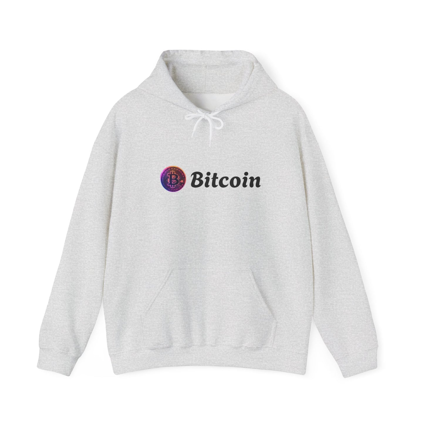 Neon Bitcoin Hooded Sweatshirt