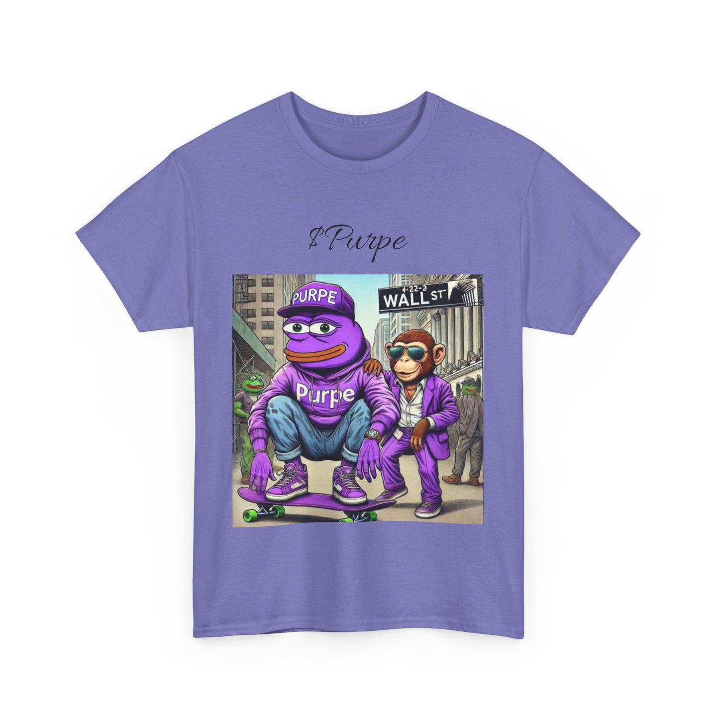 $Purpe Heavy Cotton Tee