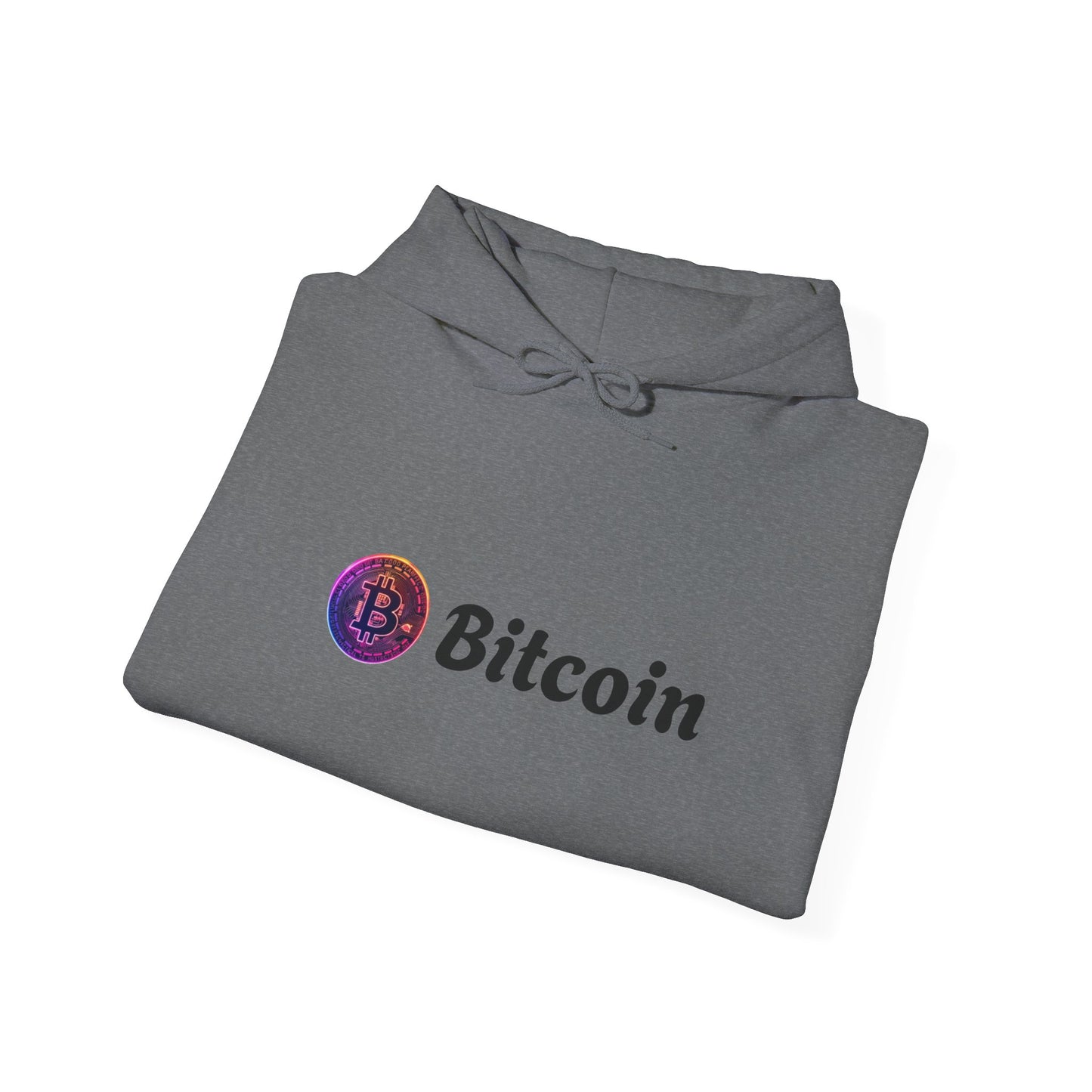 Neon Bitcoin Hooded Sweatshirt