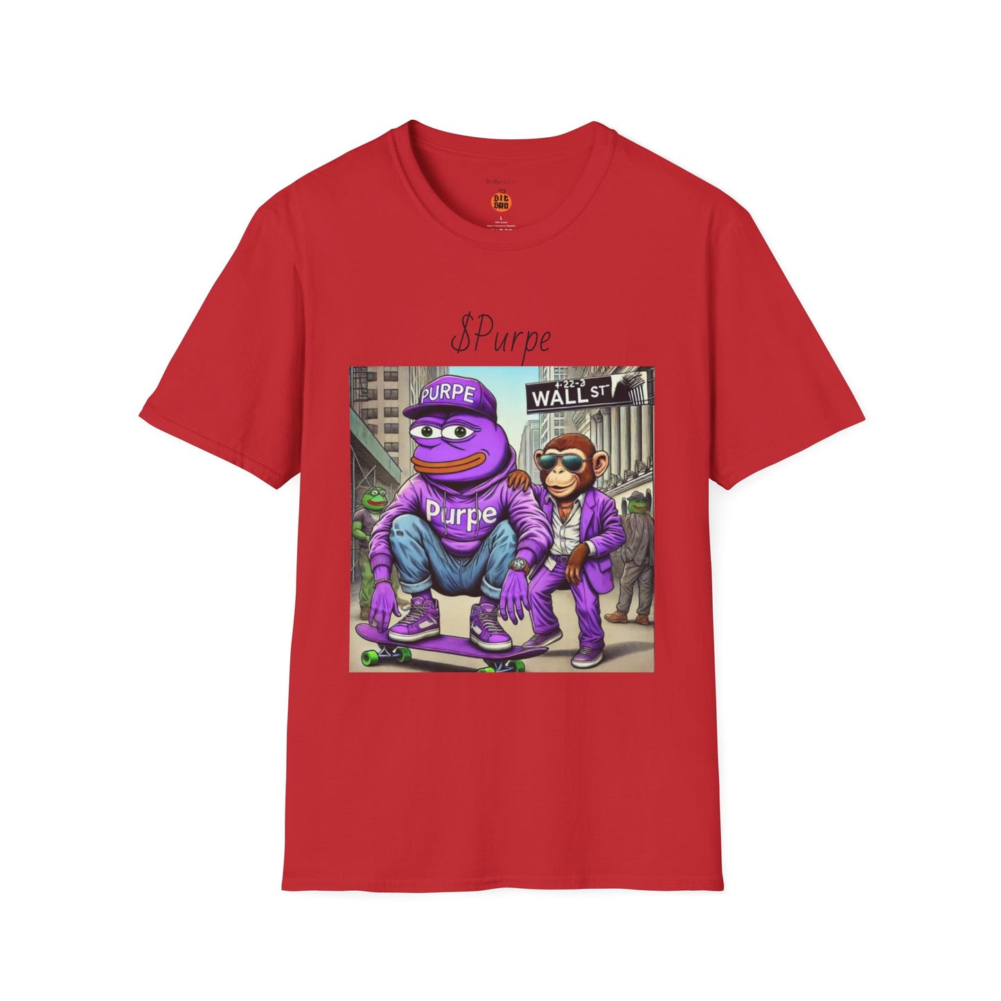 Wall Street Bets Purpe Softstyle T-Shirt